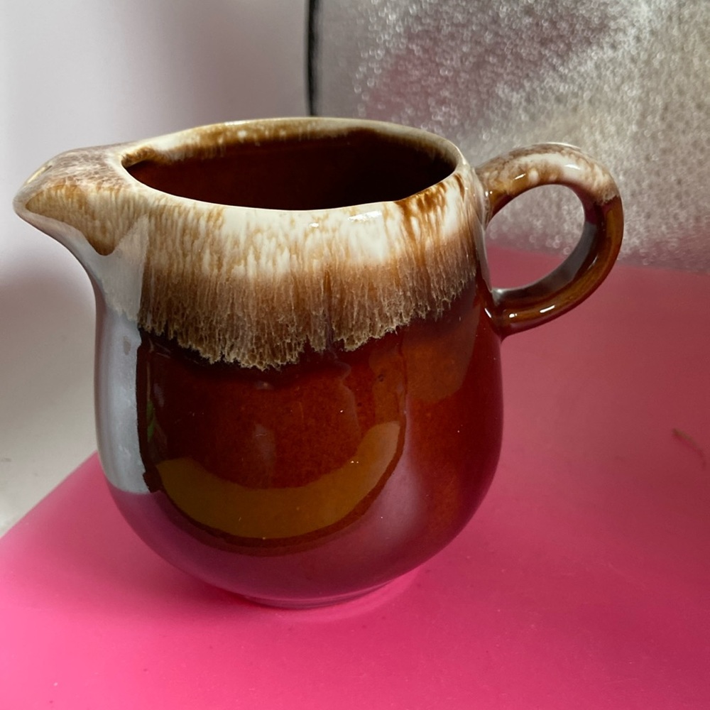 USA Stoneware pitcher  vintage in perfect shape no cracks or chips